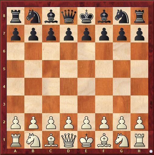 Piezas y colocación en el ajedrez

